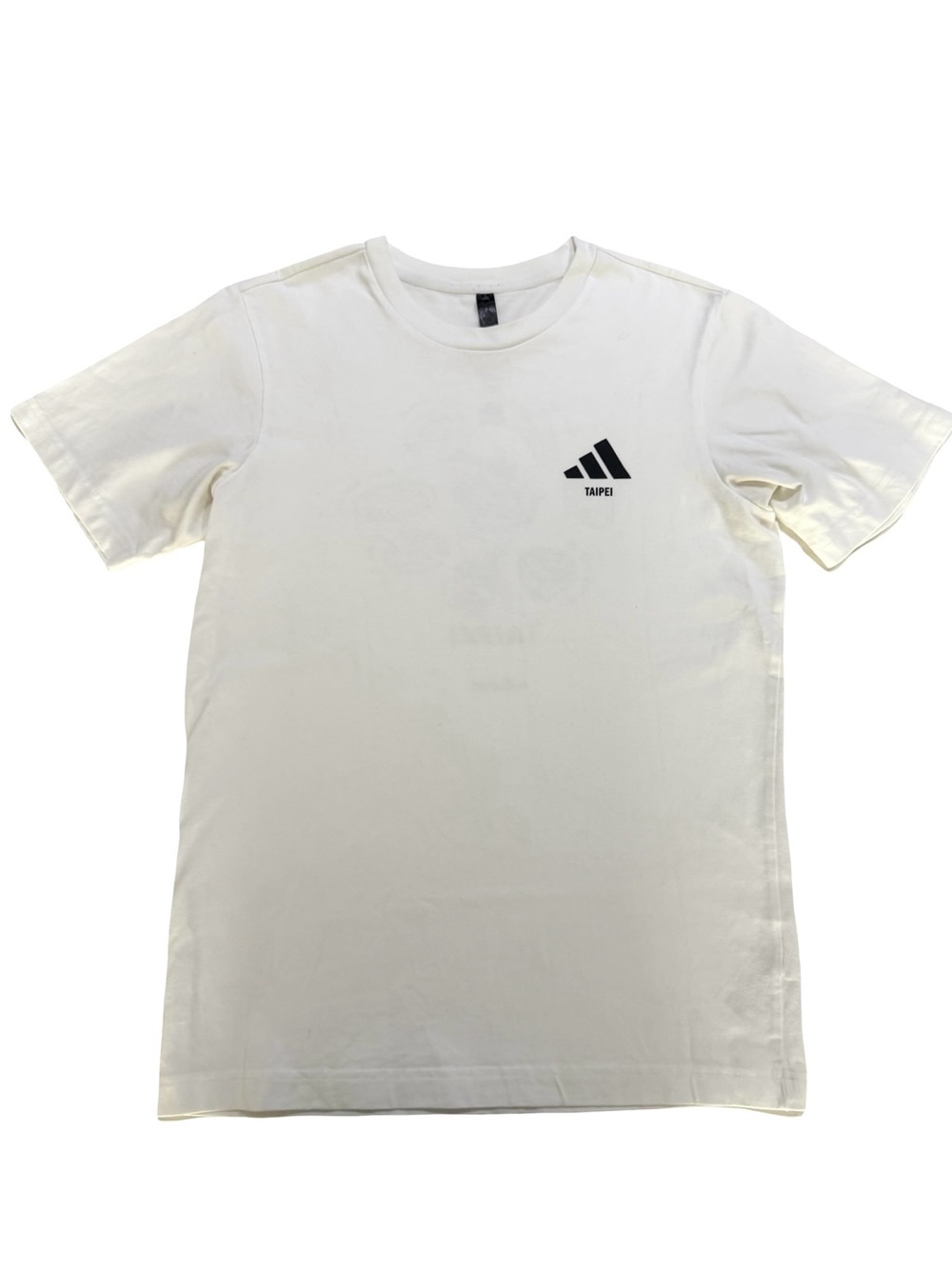 Adidas Taipei Gfx Tee KF2470 Men T-shirt Size Small White - Picture 5 of 5
